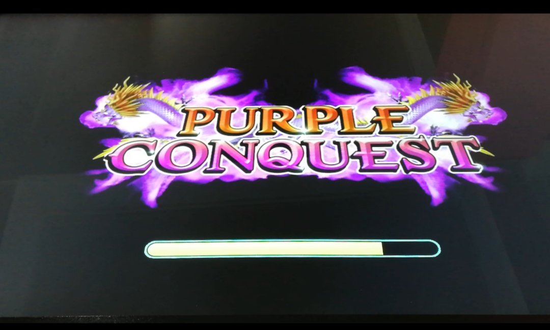 Purple conquest fishing game kit